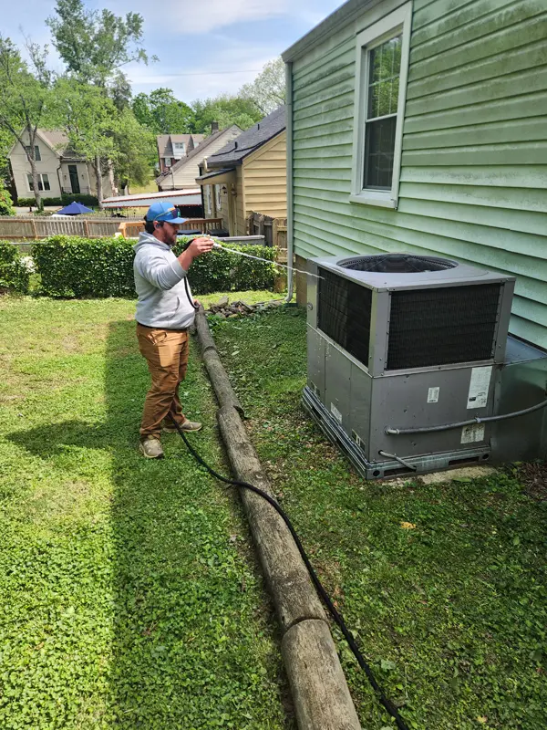 cleaning HVAC