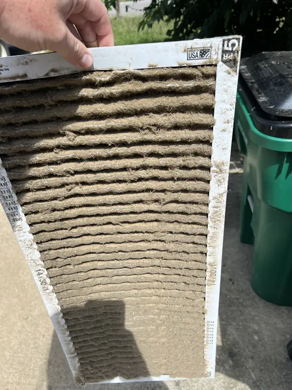 Dirty HVAC Filter 2