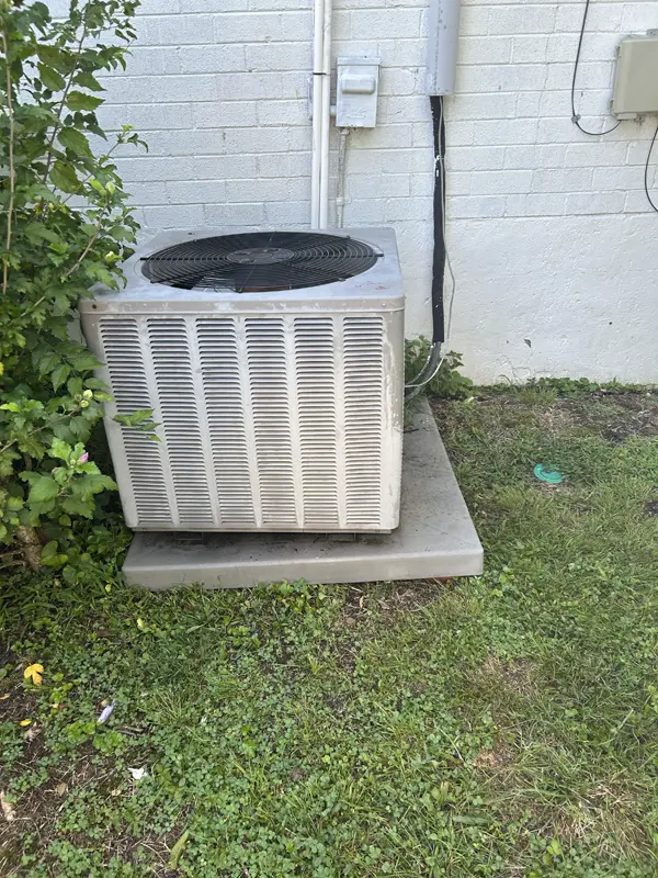 Frozen HVAC Unit